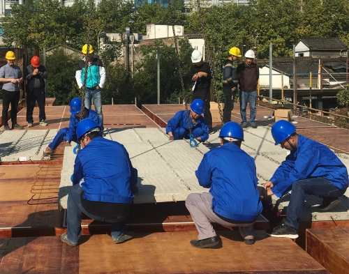 【转型升级】杭州建工首个装配式公共建筑PC构件成功吊装