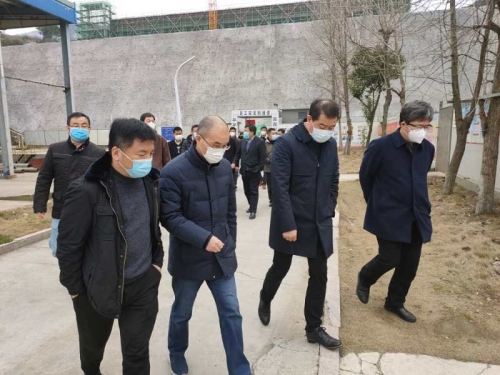 【领导关怀】发挥优势  共克时艰——市城投集团检查组一行对杭州建工集团天子岭分类减量EPC项目复工情况检查指导