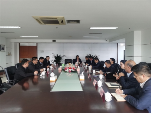 【领导关怀】市城投集团党委委员、副总经理沈卓恒一行赴杭州建工调研指导工作